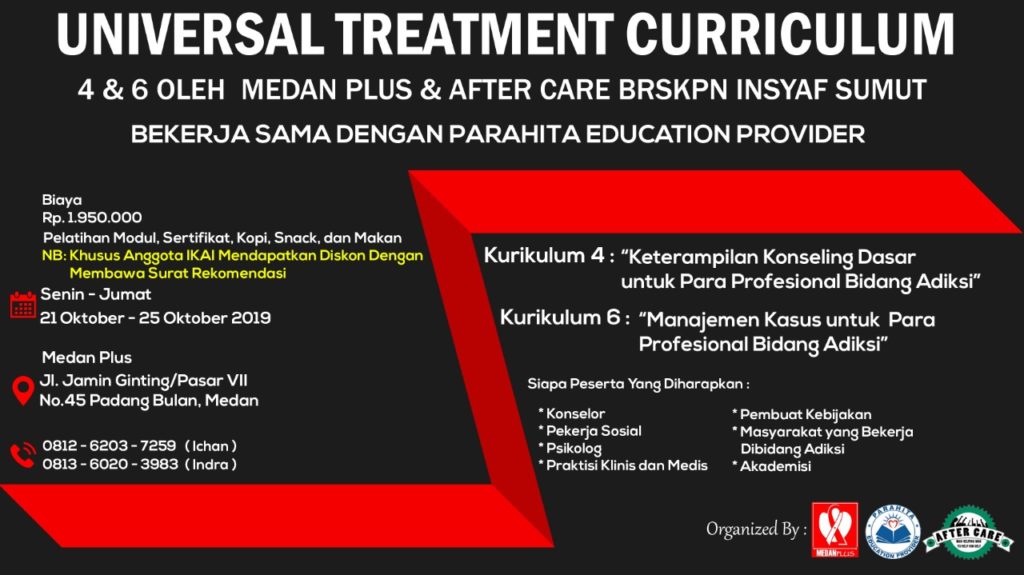 Universal Treatment Curriculum 4 & 6 bersama MedanPlus dan Partner 